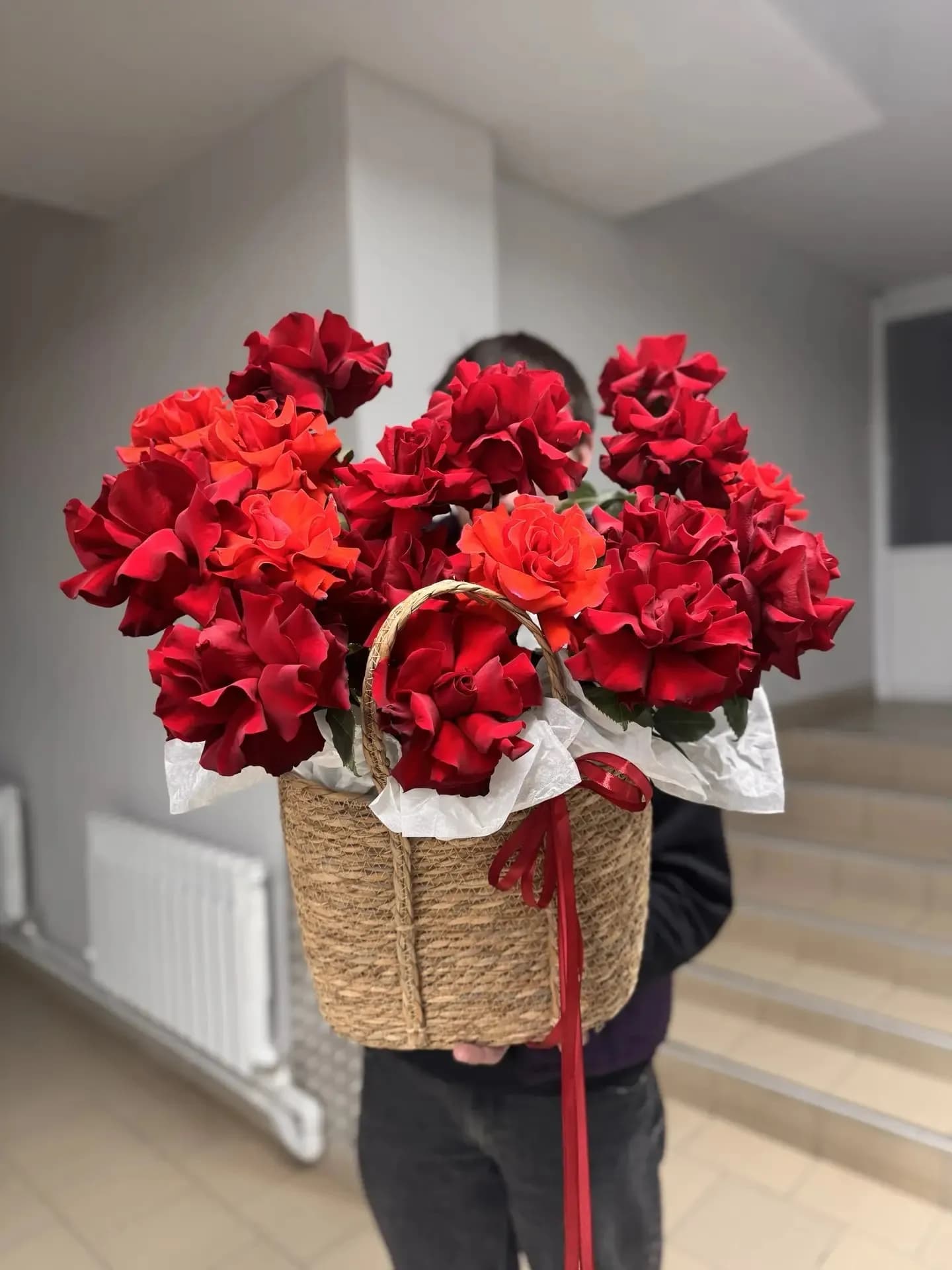 15 франзузких роз — с доставкой